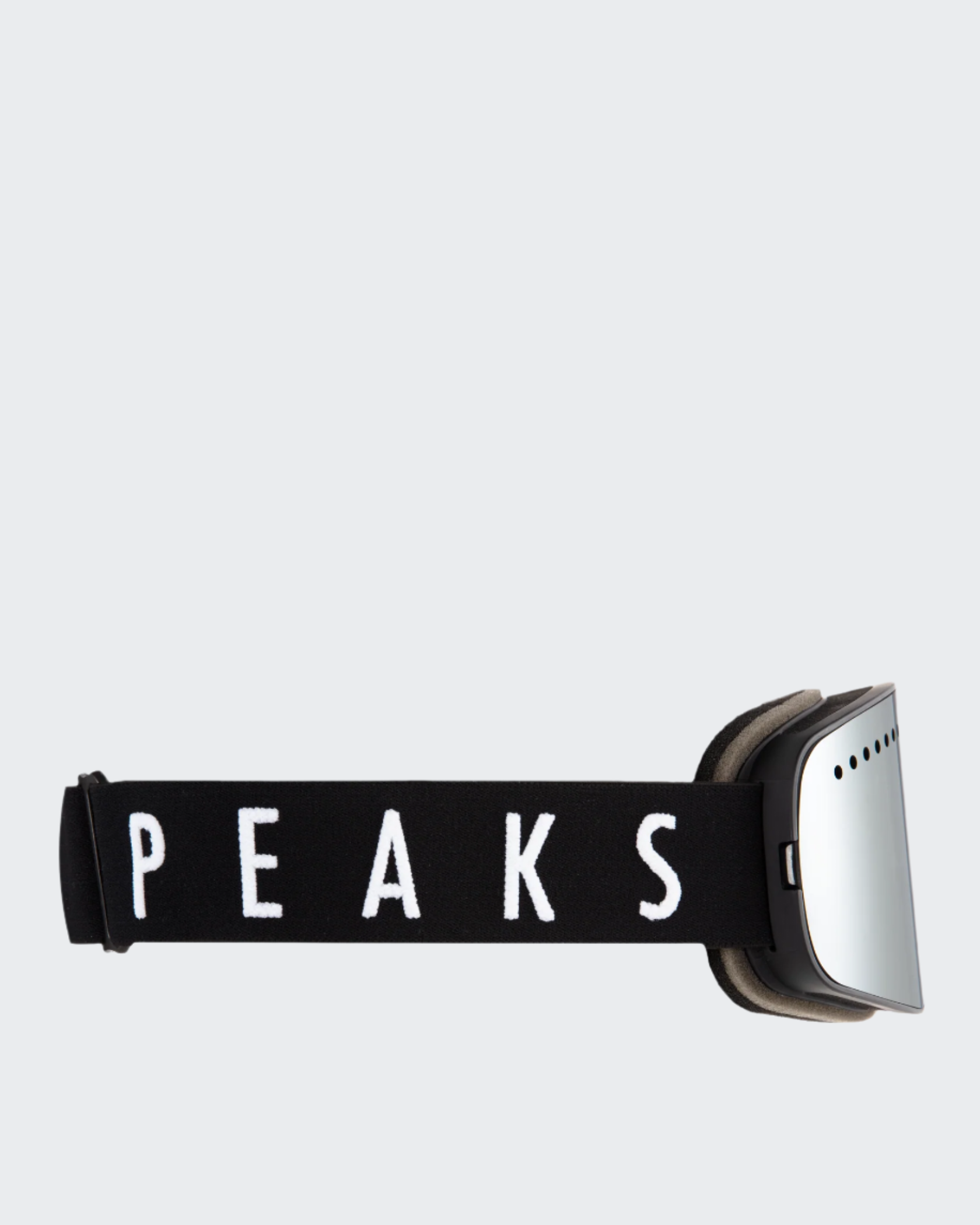 Peaksunion Everest Ski Goggle, Silver Lens, Side