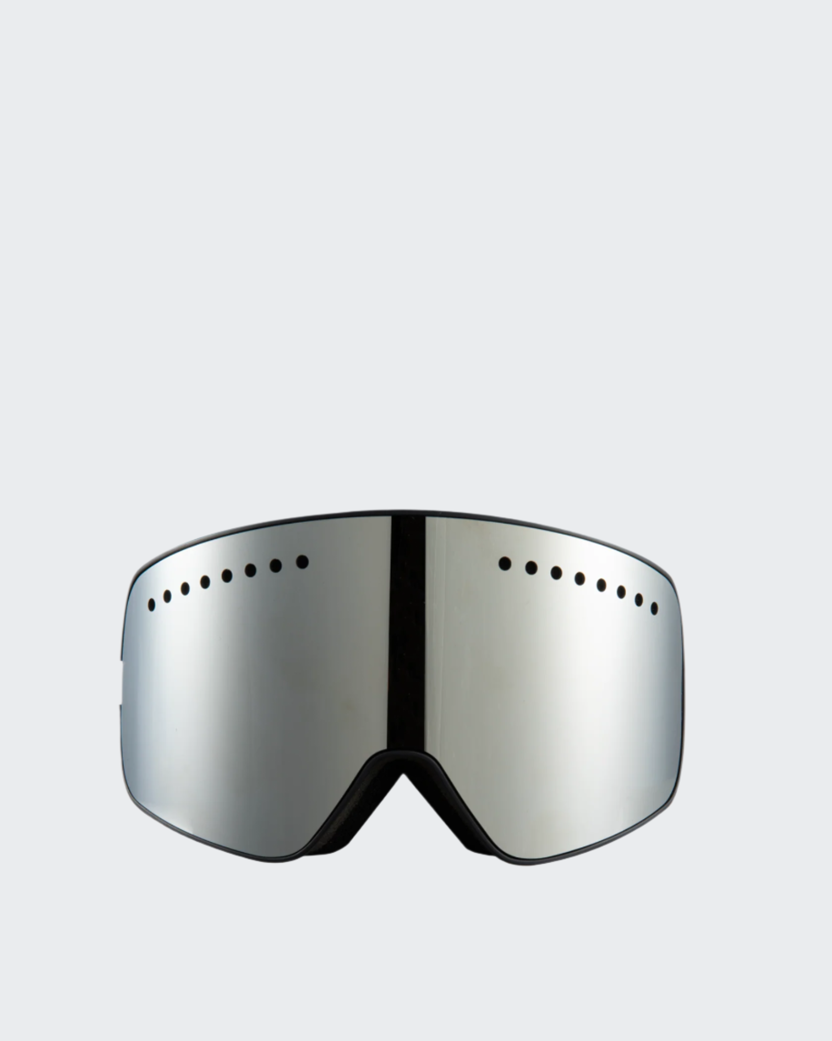 Peaksunion Everest Ski Goggle, Silver Lens, Front